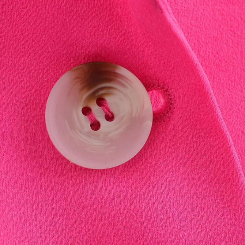 ローズピンクジャケットセットアップスーツ/S.M.L/2021SS | trendgossip