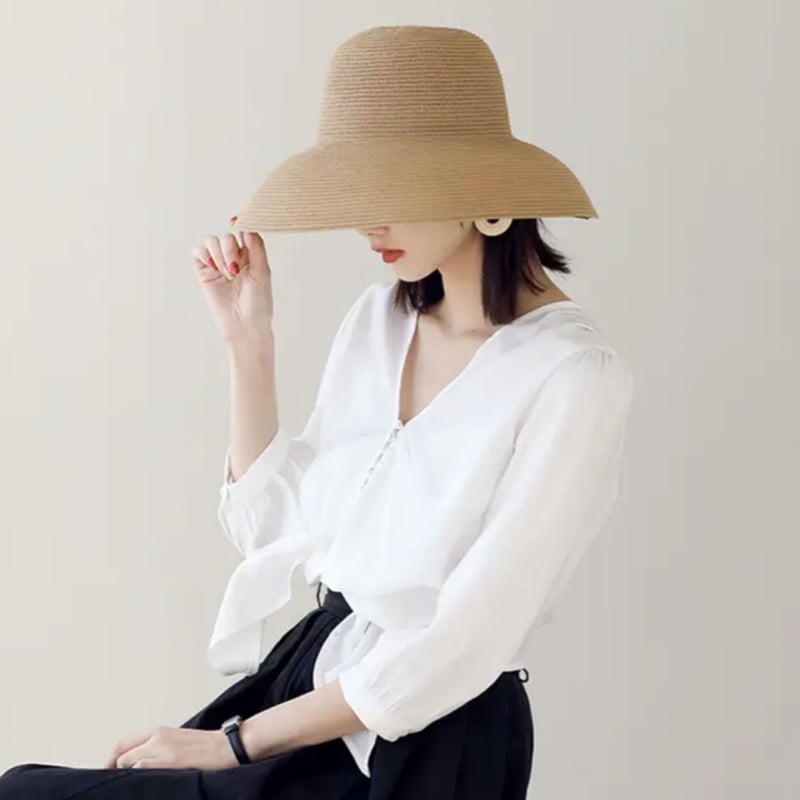 カサブランカストローハット/3色展開/2023SS | trendgossip