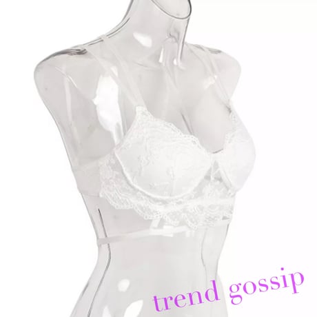 【送料無料】セクシーカッティングレースビスチェブラ/ランジェリー/3色展開/S.M.L/2020SS