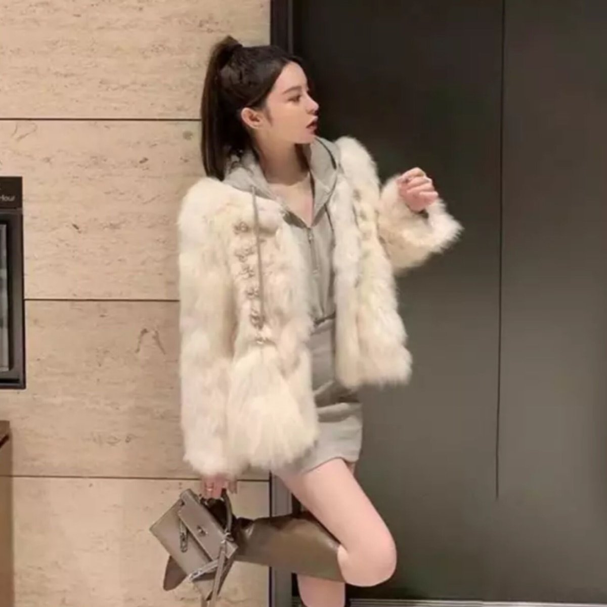 ナポレオンファーコート/アウター/2色展開/S.M.L/2021AW | trendgossip