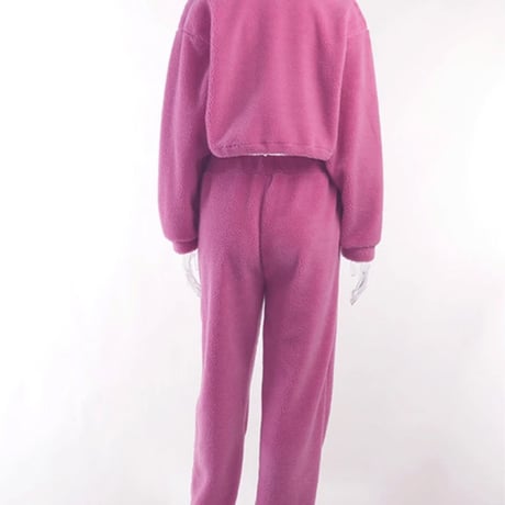 ハイネックボアファースウェットセットアップ/2色展開/ S.Ｍ.L/2022AW