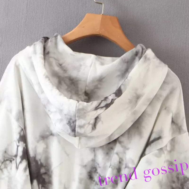 タイダイ柄パーカースウェットセットアップ/3色展開/S～XL/2020AW 