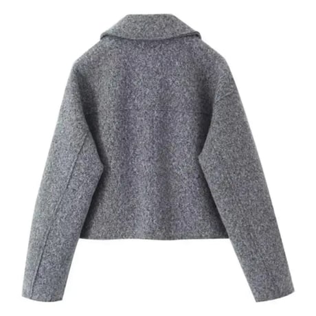 ライクウールグレージャケット/XS〜L/2023AW