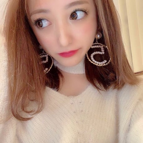 ワンショルチョーカーモヘアニット/2色展開/onesize/winter