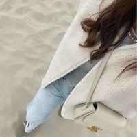 ウールMIXファーベスト/S.M.L/2023AW