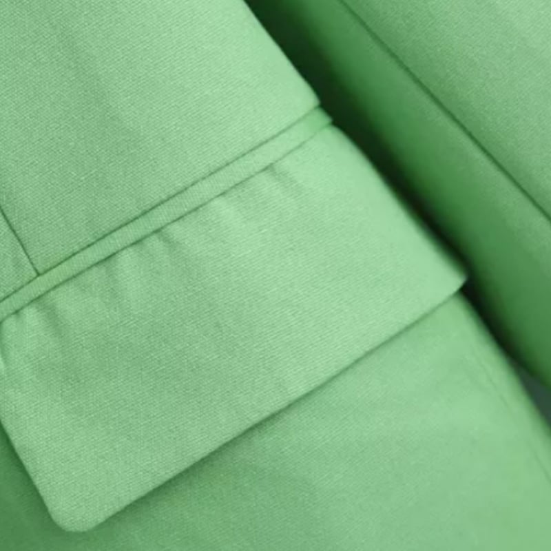 ライムグリーン ジャケットとパンツセット L 新品未使用品 ライムグリーンジャケットセットアップスーツ/XS〜L/2022SS | trendgossip