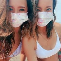 【即納☆送料無料】大理石柄プリントマスク/10枚セット/男女兼用/不織布/3層構造/お洒落マスク