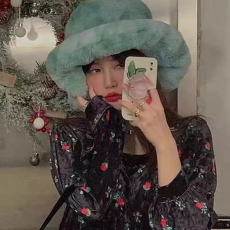 【送料無料】ボリューミィーエコファーハット/帽子/7色展開/2022AW