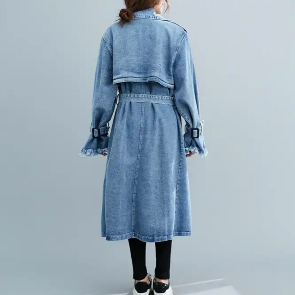 デニムトレンチコート/S〜XL/2023SS | trendgossip デニムトレンチコート/S〜XL/2023SS | trendgossip