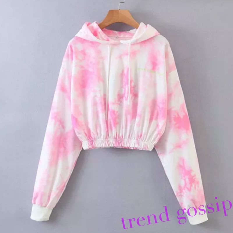 タイダイ柄パーカースウェットセットアップ/3色展開/S～XL/2020AW 