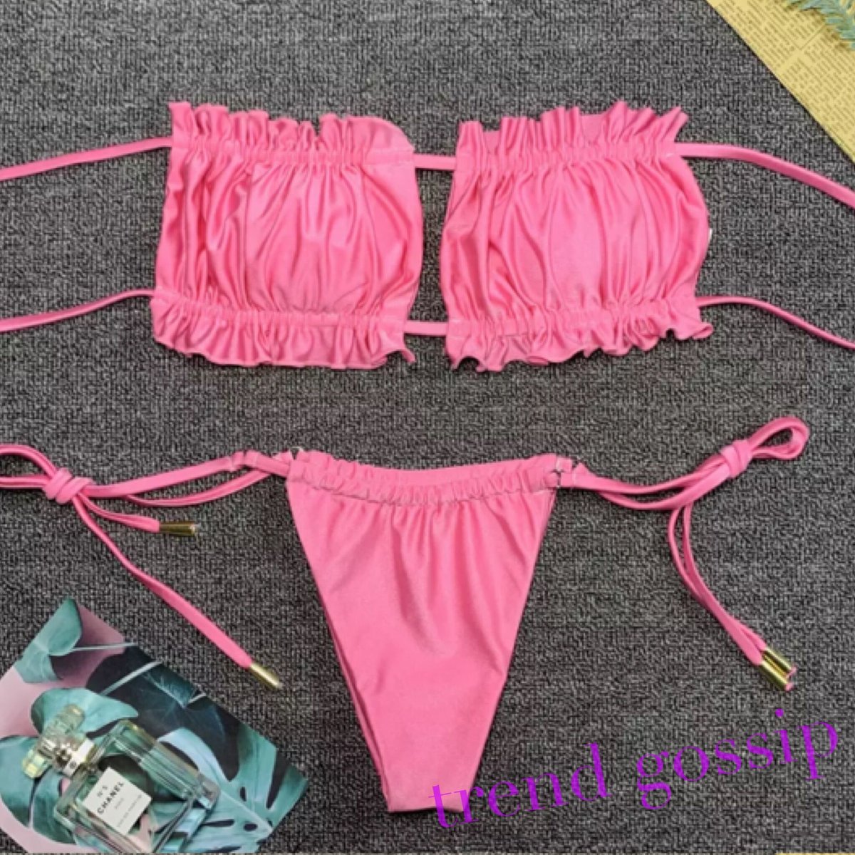 新品未使用タグ付き♡MARYSIA スカラップエッジ バンドゥビキニ XS