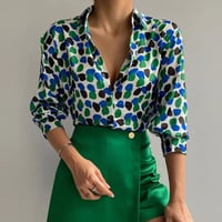 4タイプレトロパターンシャツ/4色展開/S〜XL/2023SS