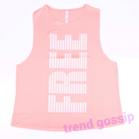 【送料無料】バックメッシュロゴフィットネスタンクトップ/4色展開/XS～XL