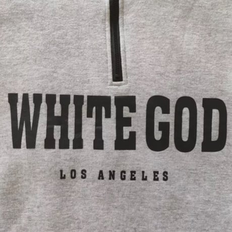 WHITEGODフリースプルオーバー/2色展開/S.M.L/2021AW