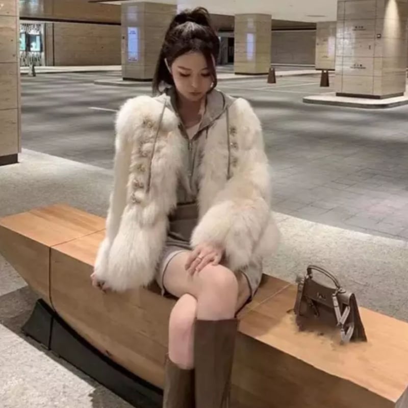 ナポレオンファーコート/アウター/2色展開/S.M.L/2021AW | trendgossip