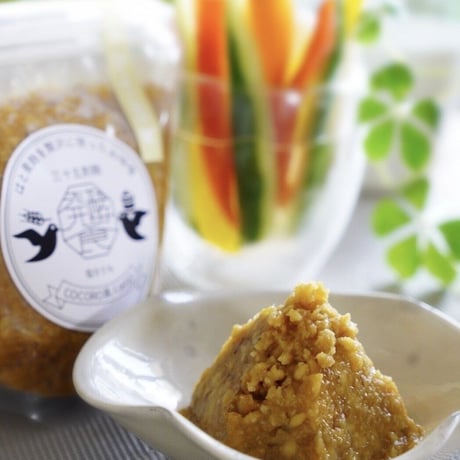 COCORO美人MISO　はと麦麹入りひよこ豆味噌（500g）