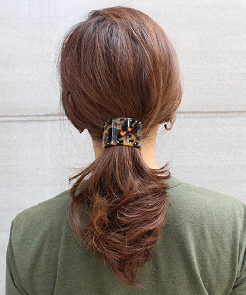 スタッズ ポニーテール バレッタ (トーキョー) | STEP-HAIR スタッズ ポニーテール バレッタ (トーキョー) | STEP-HAIR
