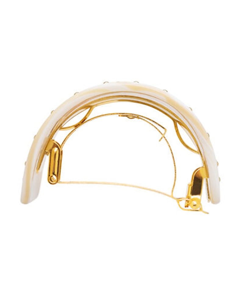 スタッズ ポニーテール バレッタ (アルバ) | STEP-HAIR