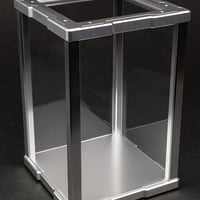 アルミ製ディスプレーケース　シルバー