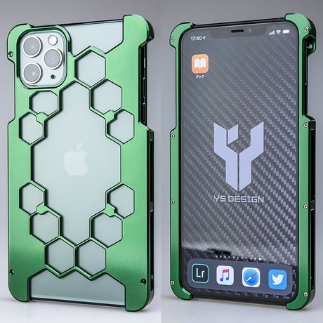iPhone 11ProMax用プロテクターケース