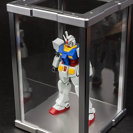 アルミ製ディスプレーケース　シルバー