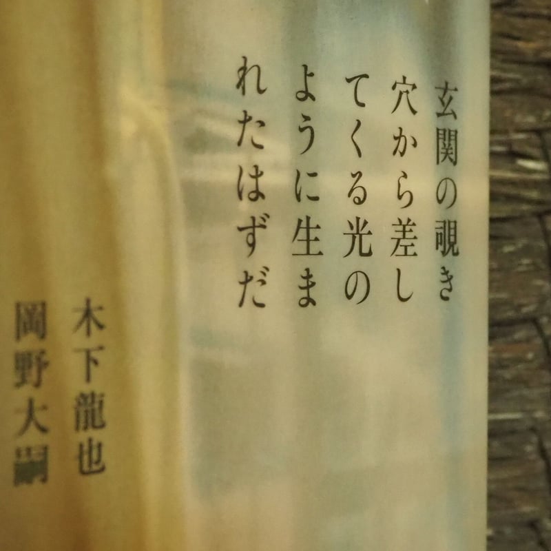 玄関の覗き穴から差してくる光のように生まれたはずだ | こりおり舎
