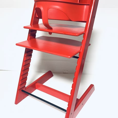 ストッケ 赤のトリップトラップ ベビーチェア STOKKE トリップトラップ