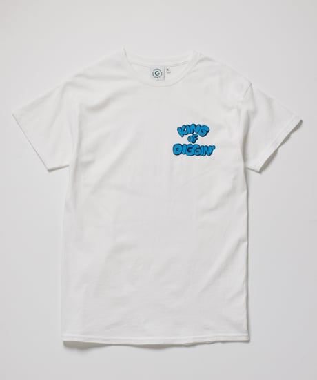 KING OF DIGGIN’×cleofus |  DIGGIN’ DOG T-Shirts (Back Print)