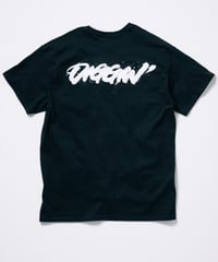 KING OF DIGGIN’×書道家 万美 | Official DIGGIN' T-shirt - Black -