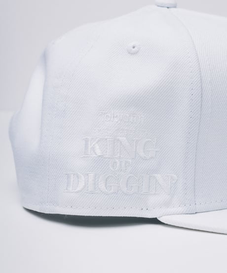 KING OF DIGGIN’×NEW ERA | 9FIFTY SNAPBACK CAP  - White -