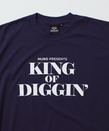 KING OF DIGGIN’ | Official T-shirt - NAVY -