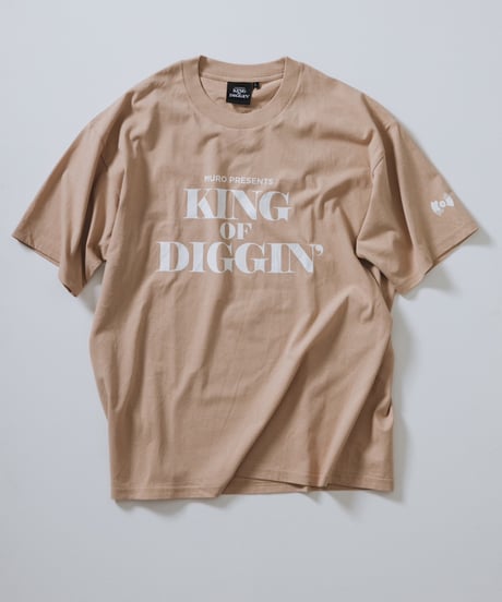 KING OF DIGGIN’ | Official T-shirt - Sand -