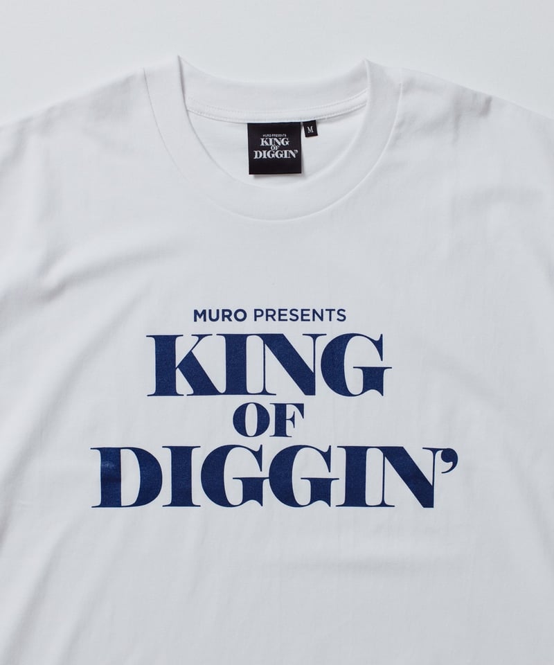 KING OF DIGGIN' | Official T-shirt - White - |