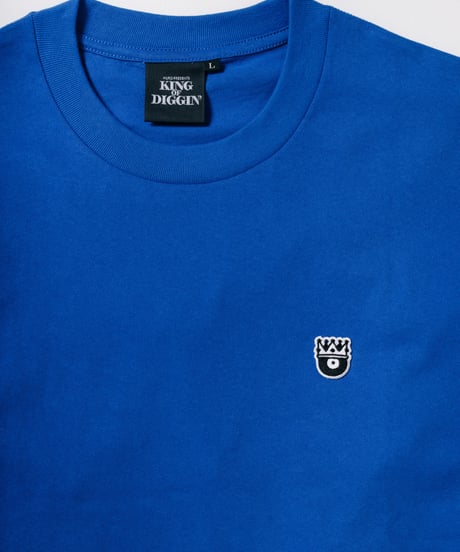 KING OF DIGGIN’×cleofus | Boombox SS T-shirt - Royal -