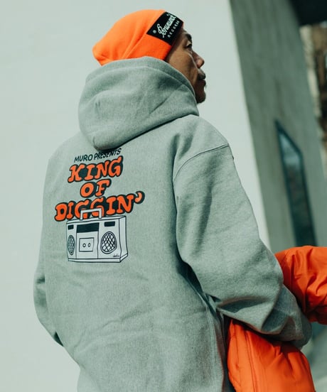 KING OF DIGGIN’×cleofus | Boombox Hoodie