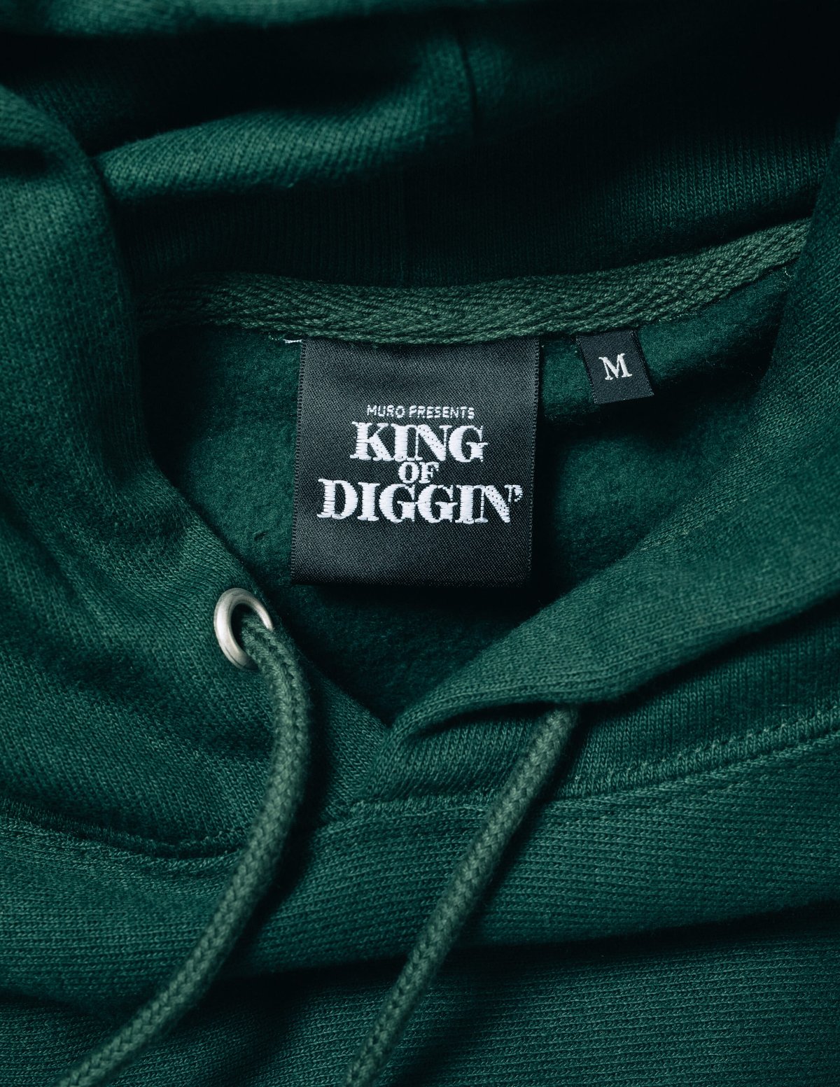 KING OF DIGGIN' | Official Hoodie - Green - | C
