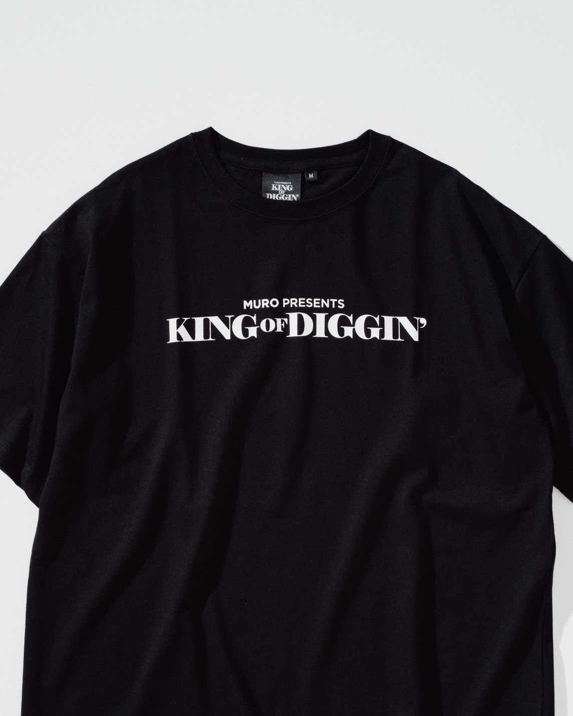 DJ MURO RAPTEES KING OF DIGGIN KODP Tシャツ KING OF DIGGIN' | Standard Logo T-shirts -Black