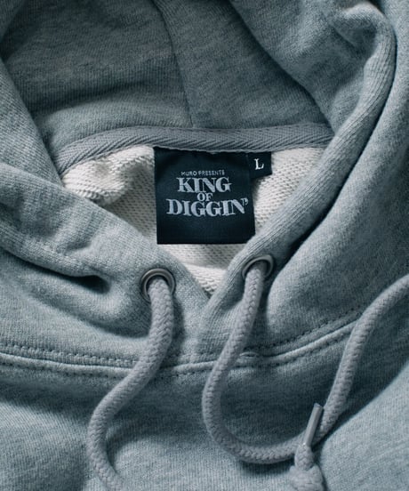 KING OF DIGGIN’ | Official Hoodie - Gray -