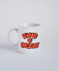 KING OF DIGGIN’×cleofus | KOD cleofus logo Mug -Vivid Red-