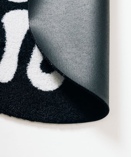 KING OF DIGGIN’×cleofus | FLOOR MAT  - BLACK -