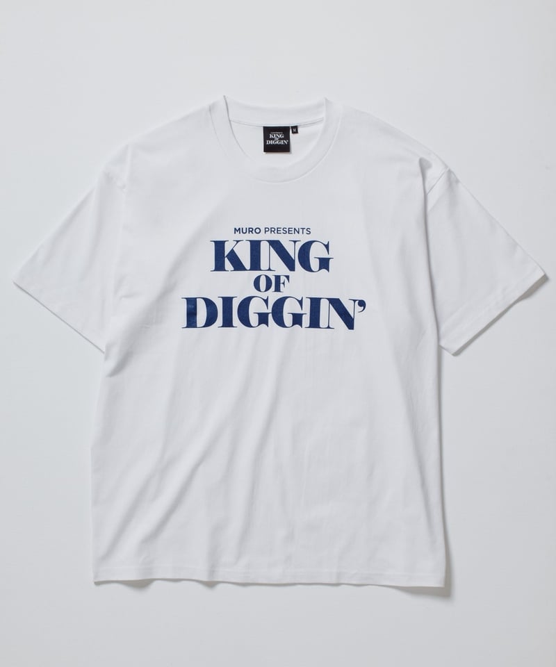 KING OF DIGGIN' | Official T-shirt - White - |