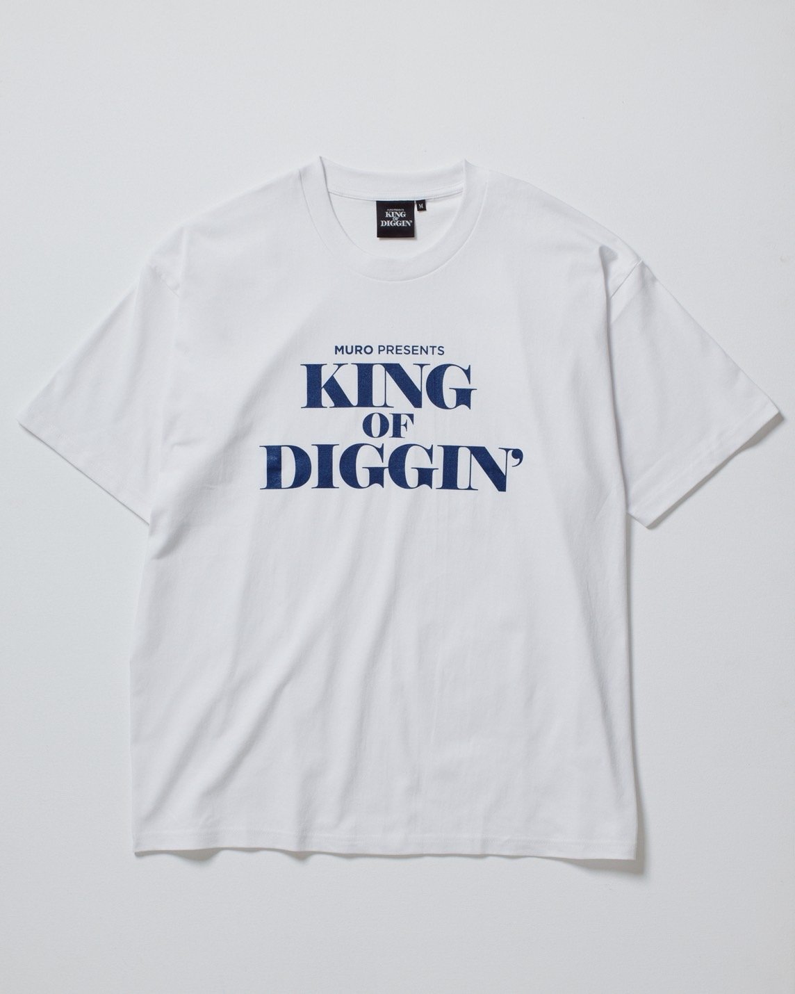 KING OF DIGGIN' | Official T-shirt - White - |