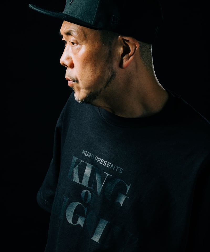 KING OF DIGGIN' | Official T-shirt - Black x Bl