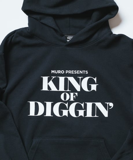 KING OF DIGGIN’ | Official Hoodie -Dark Navy-