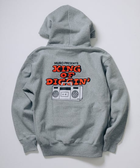KING OF DIGGIN’×cleofus | Boombox Hoodie