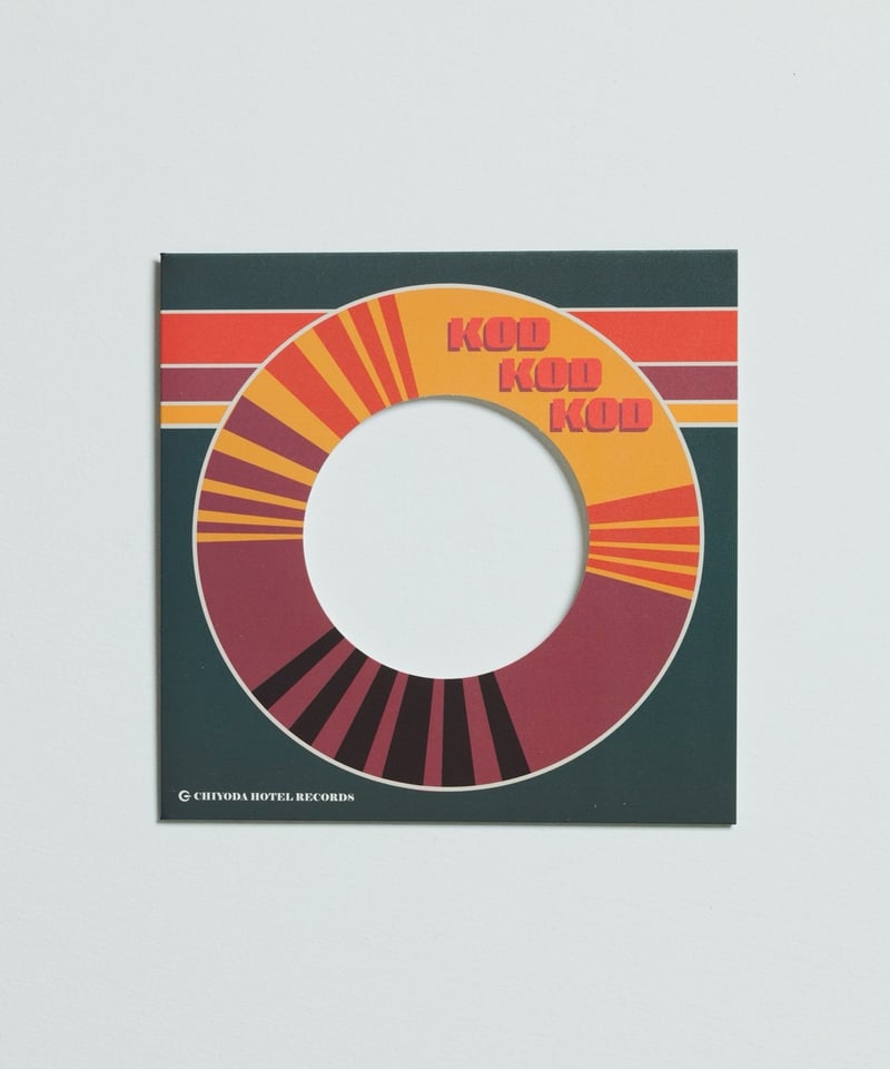 CHIYODA HOTEL RECORDS ┃Heavy 7inch Sleeve Set (