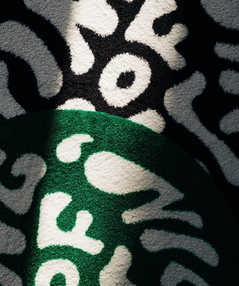 KING OF DIGGIN'×cleofus | FLOOR MAT - GREEN -