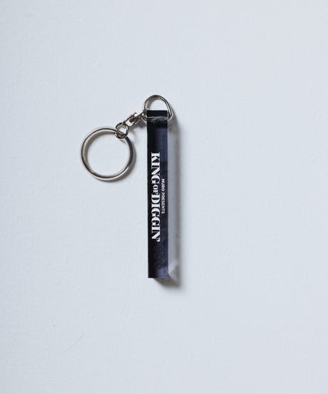 KING OF DIGGIN’×CHIYODA HOTEL | Official Mini Hotel Key Holder - Clear Black -