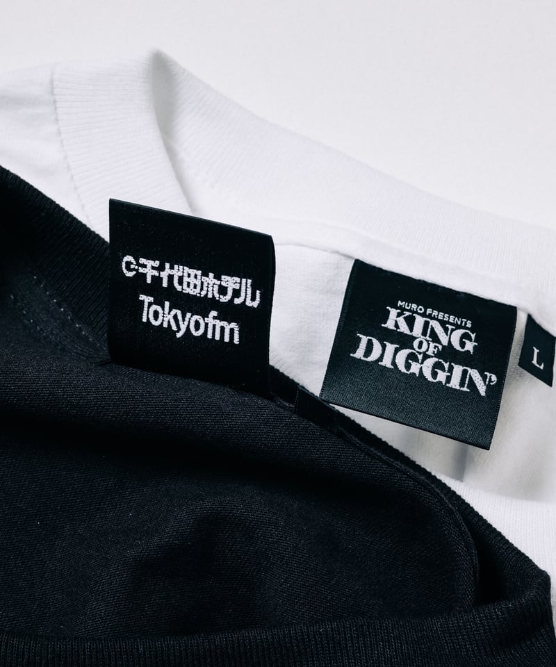 KING OF DIGGIN' | Official T-shirt - Black x Bl