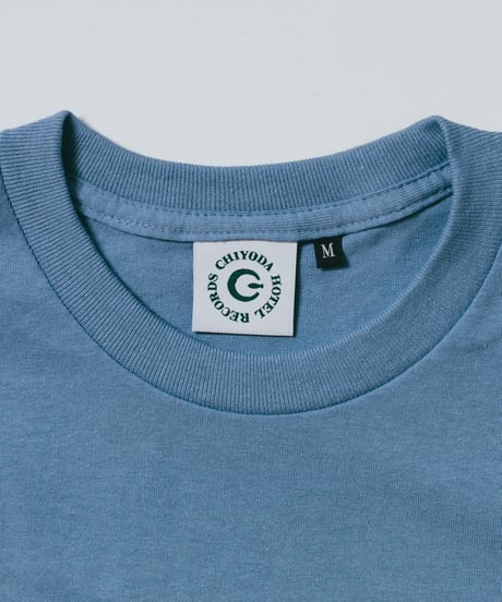 KING OF DIGGIN’×cleofus | Bubble Logo T-shirrt - Stone Blue -